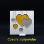 Céramique - Diffuseur de parfum Coeurs suspendus - AROMA TERRE HAPPY