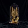 Sculptures, statuettes et miniatures - Fougères maritimes décorative, dorées feuilles d'or - ATELIER AVENET