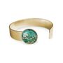 Jewelry - Medium bangle fully gilded with fine gold Les Parisiennes Douanier Rousseau - LES JOLIES D'EMILIE