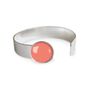 Jewelry - Medium bangle finishing touch all silver 925 Les Parisiennes Flash Pamplemousse - LES JOLIES D'EMILIE