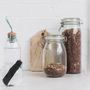 Kitchen utensils - Eau Good water bottle with an actif charcoal filter - BLACK + BLUM