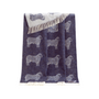 Throw blankets - NEW Sheep Pure Wool Throw - Available in Blue, Green Burgundy and Aubergine - 130 x 190 cm - J.J. TEXTILE LTD