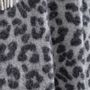 Plaids - Plaid en pure laine à imprimé animal - Disponible en palettes neutres - 130 x 190 cm - J.J. TEXTILE LTD