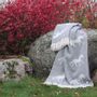 Throw blankets - Horse Pure Wool Throw - Available in Soft Black and Grey - 130 x 190 cm - J.J. TEXTILE LTD