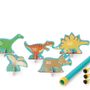 Jeux enfants - Fléchettes et sarbacane Dino - SCRATCH EUROPE