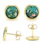 Jewelry - Gold Surgical Stainless Steel Studs - Dounier Rousseau - LES JOLIES D'EMILIE