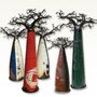 Sculptures, statuettes and miniatures - BAOBAB SCULPTURE IN RECYCLED METAL - PASSERAILES