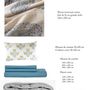 Cushions - Blue Moon Bed Linen - INKA FRANCE