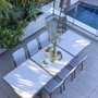 Lawn tables - EXTENDABLE TABLE SKAAL - LES JARDINS