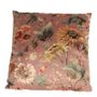 Cushions - Cushion 45x45 cm Pink flower - DUTCH STYLE BY BAROQUE COLLECTION