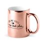 Mugs - Gold metallic mug - LABEL'TOUR