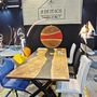 Dining Tables - epoxy table - LA SEVE DES BOIS