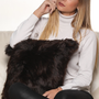 Fabric cushions - Suri Alpaca Fur Cushion Cover. Luxury and sustainable - PUEBLO