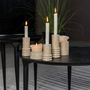 Decorative objects - TRAVERTINE CANDLE HOLDERS - LIFESTYLE 94 HOME COLLECTION
