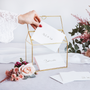 Decorative objects - Modern Wedding: Pocket tissues Your happy tears, Wooden inscription Mr & Mrs, Guest book - wedding advice box,  - PARTYDECO