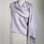 Foulards et écharpes - Châle exclusif : Silk & Baby Alpaga. Luxe et durabilité. Fibres naturelles - PUEBLO