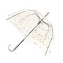 Prêt-à-porter - Parapluie long cloche transparent pois - SMATI