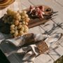 Nappes - Set de 2 sets de table en coton/lin beige Vichy 35x50 cm MS22037  - ANDREA HOUSE