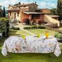 Kitchen linens - "Pasqua" Linen Tablecloth - THE NAPKING  BY BELLAVIA HOME