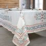 Table cloths - Armida Linen Tablecloth - THE NAPKING  BY BELLAVIA HOME