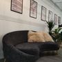 Sofas - 3-seater curved sofa - Kei - LE NOIR