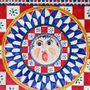 Ceramic - Hand-painted sandstone plate - CERASELLA ITALIA