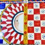 Ceramic - Hand-painted sandstone plate - CERASELLA ITALIA