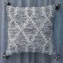 Fabric cushions - Woven Cotton Cushion  - MEEM RUGS