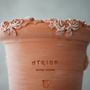 Poterie - Agave Venus, pot de fleurs, terre cuite à la main - ATRIUM DESIGN STUDIO