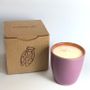 Candles - Aromatic Soy Wax Candle in COLORAMA Tumbler - AUTHENTIQUE LIVING