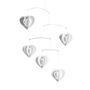 Other Christmas decorations - Clara Heart Mobile - LIVINGLY
