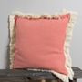 Fabric cushions - Terracotta cushions    - FEBRONIE