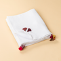 Other bath linens - BEACH TOWEL 100% COTTON – WHITE MAYA. - MIA ZIA