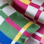 Fabric cushions - Freya Chain Stitch Cushion 40 x 60 - MAHE HOMEWARE