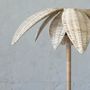 Table lamps - Rattan Floor Lamp Palm - MAHE HOMEWARE