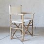 Chairs - Bamboo Folding Director Chair - MAHE HOMEWARE