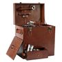 Wine accessories - Leather Drinks Box - LIFE OF RILEY