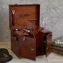 Wine accessories - Leather Drinks Box - LIFE OF RILEY