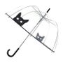 Petite maroquinerie - Parapluie long cloche automatique transparent chat chien - SMATI