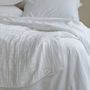 Bed linens - Square Quilted Gauze bedspread - OONA HOME