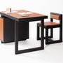 Desks - TWAIN DESK & CHAIR SET - GIOBAGNARA