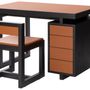 Desks - TWAIN DESK & CHAIR SET - GIOBAGNARA