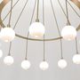 Ceiling lights - Drape Circle12 chandelier - SKLO