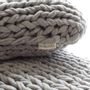 Fabric cushions - DECORATIVE CUSHION KNIT HANDMADE - MIKMAX BARCELONA