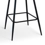 Stools - Tamara Cribel Stool in Velvet Fabric - CRIBEL