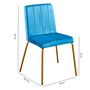 Chairs for hospitalities & contracts - Cribel Liberty, chair in velvet cover - CRIBEL