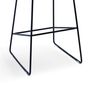 Chaises - Tabouret Cribel Liu, noir ou blanc - CRIBEL