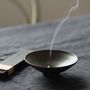 Design objects - Porcelain Black Onyx Incense Bowl  - UME