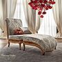 Curtains and window coverings - Double Bed Walnut with Silver Leaf - MODENESE LUXURY FURNITURE