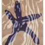 Contemporary carpets - STARFISH Hand knotted wool and silk rug - DEIRDRE DYSON